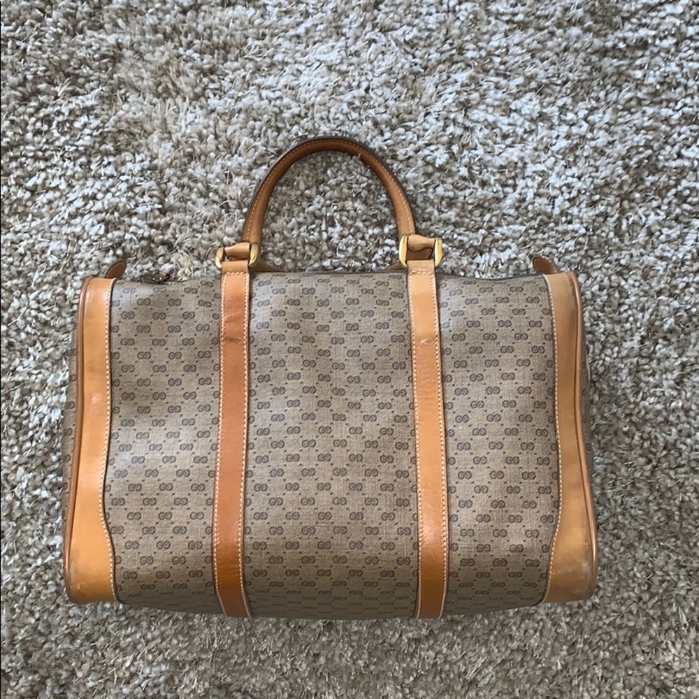 GUCCI MICRO GG BOSTON BAG -VINTAGE - Picture 2 of 8